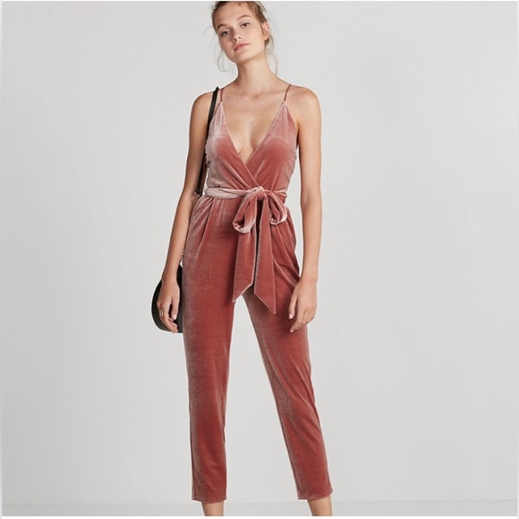 Express Pants - Velvet jumpsuit